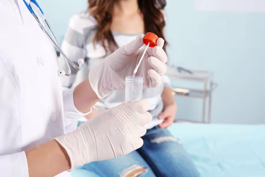 tampone vaginale preparazione